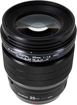 Amazon.com : Olympus V311080BU000 M. Zuiko Digital ED 25 mm 1:1.2