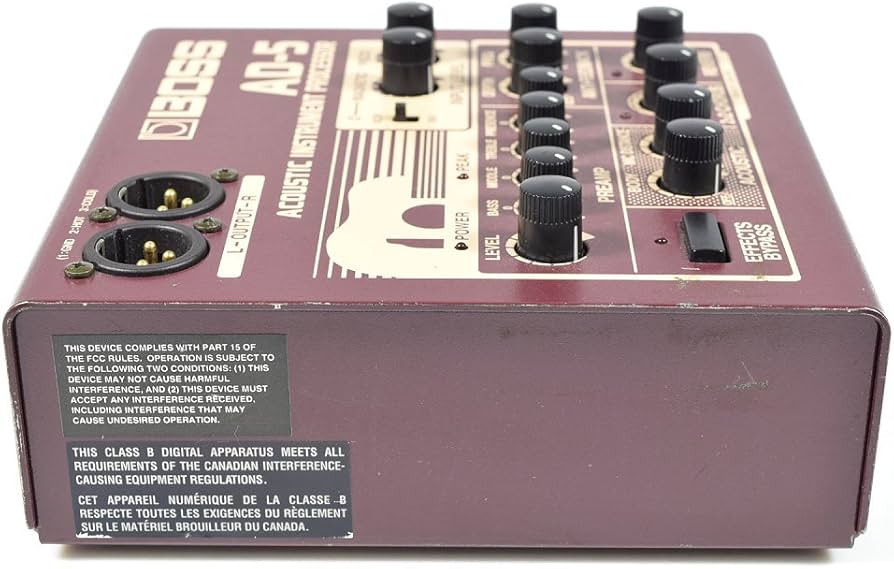 Amazon.co.jp: BOSS / AD-5 Acoustic Instrument Processor