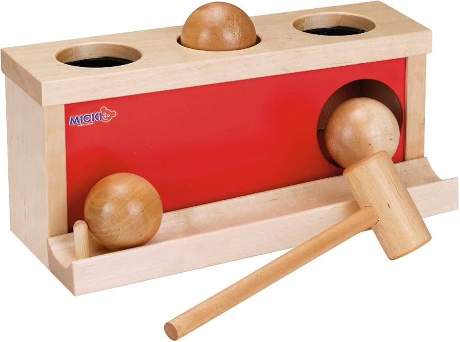 Amazon | MICKI/ミッキィ社 ノックアウトボール | ハンマートイ | おもちゃ