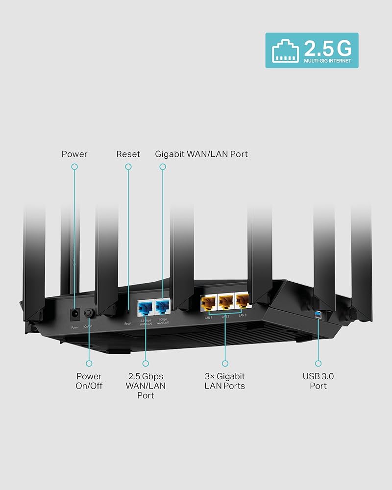 Amazon.com: TP-Link AX6000 Wi-Fi 6 Router (Archer AX80) – Dual
