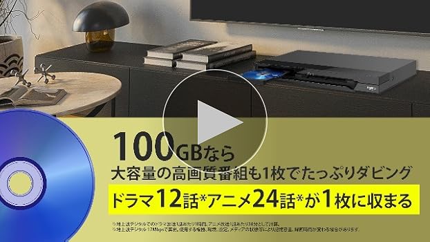 Amazon.co.jp: ソニー 日本製 ブルーレイディスク BD-RE XL 100GB (1枚
