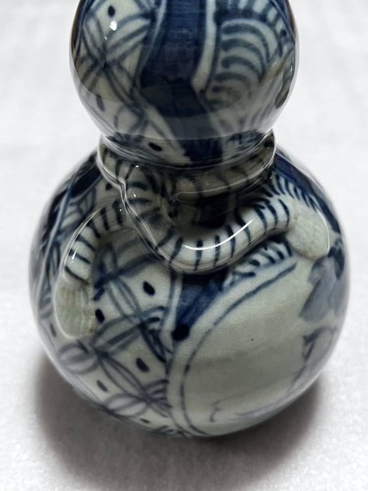 古染瓢山水水指(水野菊夫) 古染瓢山水水指(水野菊夫)