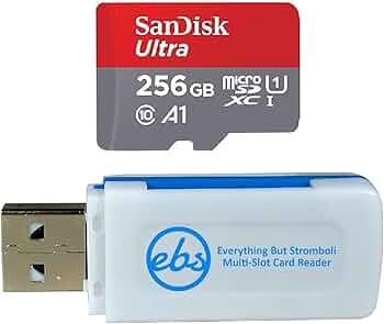 Amazon.com: SanDisk 256GB Micro SDXC Ultra Memory Card Class 10