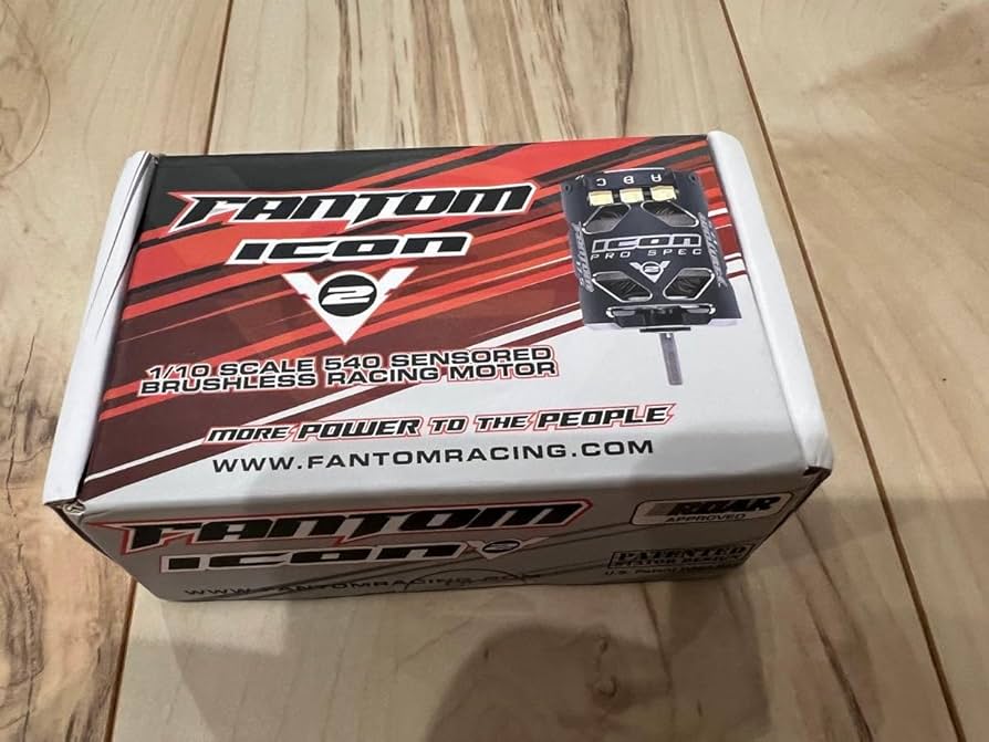 Amazon.co.jp: ラジコン FANTOM V2 ICON ブラシレスモーター 13.5T
