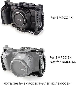 Amazon.co.jp: MAGICRIG BMPCC 4K /BMPCC 6Kケージ トップハンドル付き