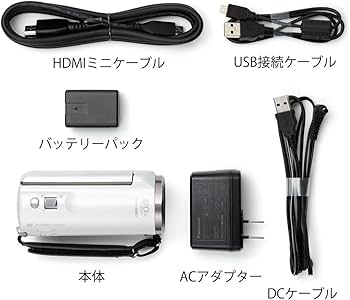 Amazon.co.jp: 【整備済み品】 パナソニック HDビデオカメラ V480MS