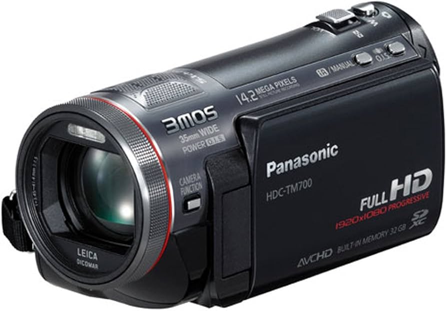 Amazon.com : Panasonic HDC-TM700K Hi-Def Camcorder with Pro
