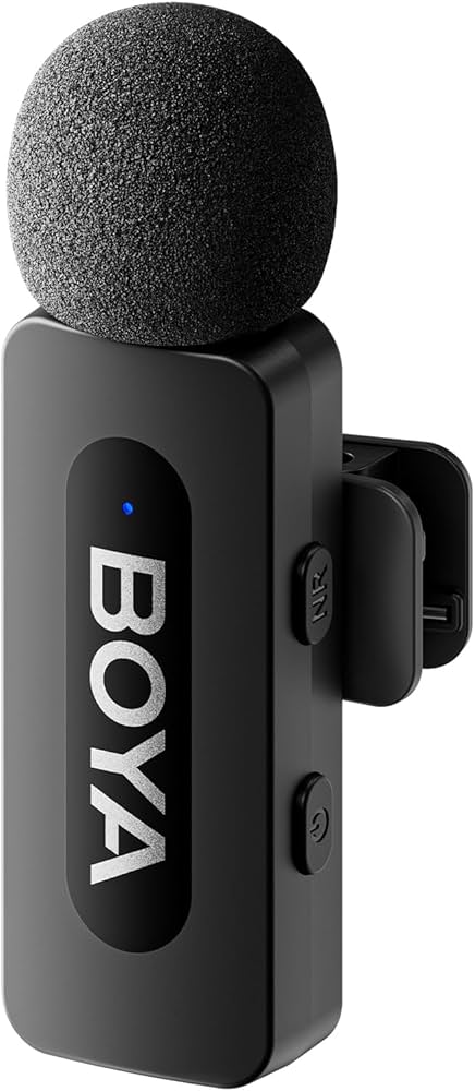 Amazon.co.jp: BOYA BY-V2ワイヤレスマイク ピンマイク 360°全方向性