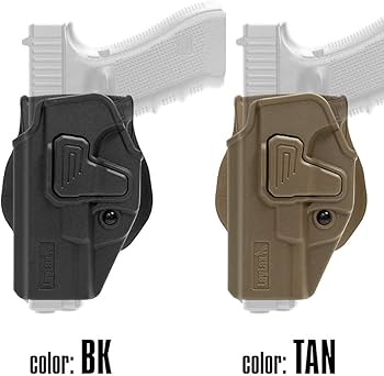 Amazon | [LayLax][グロック 用 CQCホルスター][左用][ブラック]GLOCK