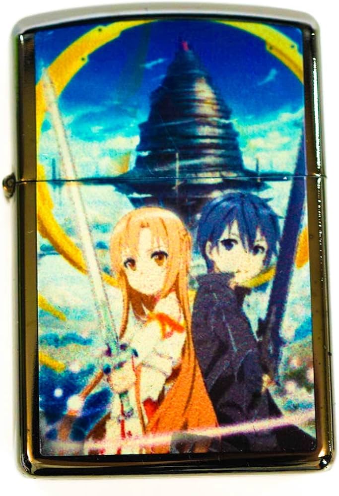 Amazon.co.jp: オイルライター ソードアート SAO キリト アスナ 島剣