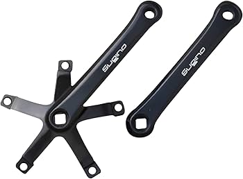 Amazon | SUGINO(スギノ) クランクセット SG75 144 (ABK) 165mm