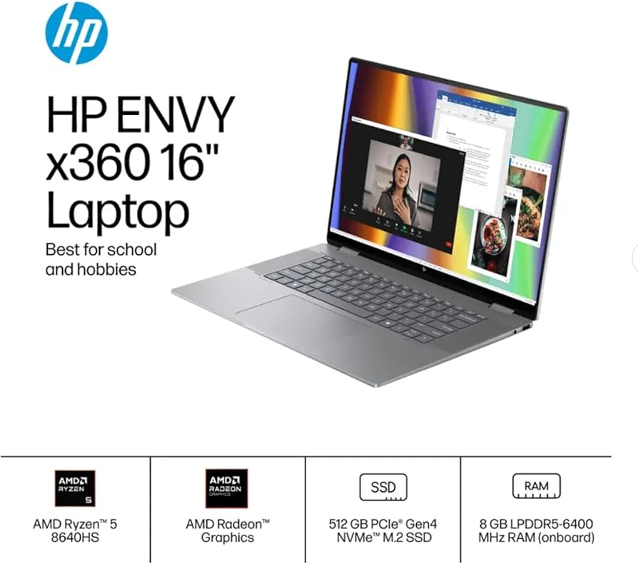 Amazon.com: HP Envy x360 16