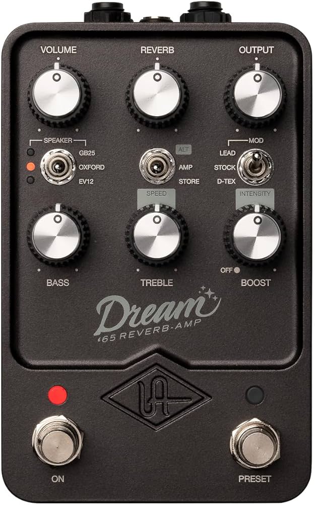 Pedal De Efeito Universal Audio Uafx Pedals Dream 