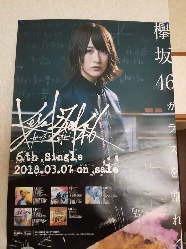Amazon.co.jp: 欅坂46 ガラスを割れ! 会場限定 土生瑞穂 B2ポスター