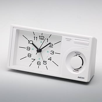 Amazon.co.jp: セイコー クロック 目覚まし時計 アナログ 大音量 PYXIS