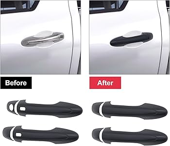 JHCHAN Door-Handle-Covers for Toyota-Hilux-Accessories, 2015-2025