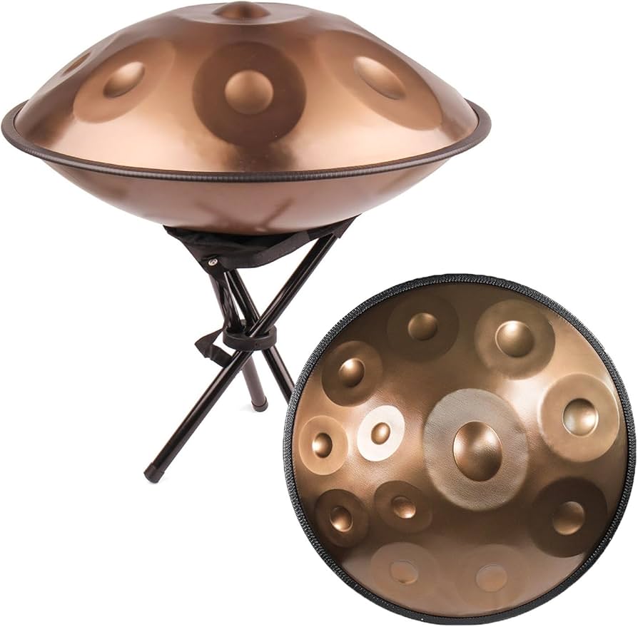 Amazon.co.jp: ハンドパンドラム楽器、ハンドパン ニ短調 9音/10音/12