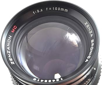 Amazon.com : ZENZA BRONICA ZENZANON MC 150MM F 3.5 Lens with Rear