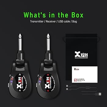 Amazon | XVIVE エックスバイブ ワイヤレス・ギターシステム XV-U2