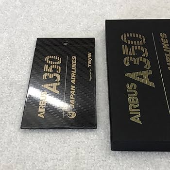 Amazon.co.jp: JAL エアバス A350 カーボン ネームタグ 日本航空