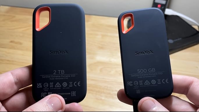 Amazon.com: SanDisk 500GB Extreme Portable External SSD - Up to