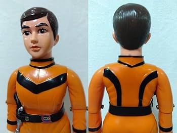 Amazon.co.jp: デラックス マット隊員 可動 ソフビ DX MAT隊員 当時物