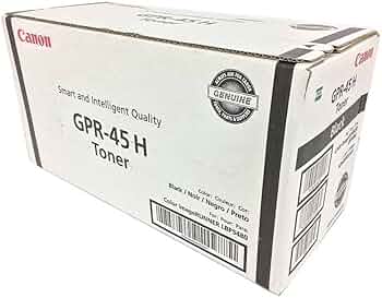Amazon | Canon 6264B001AA GPR-45 Black Toner Cartridge | キヤノン