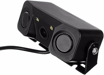 Amazon | パーキングセンサー付 防水バックカメラ 広角レンズ採用 距離