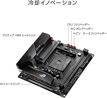 Amazon | ASUS AMD B550 搭載 AM4 対応 マザーボード ROG STRIX B550-I