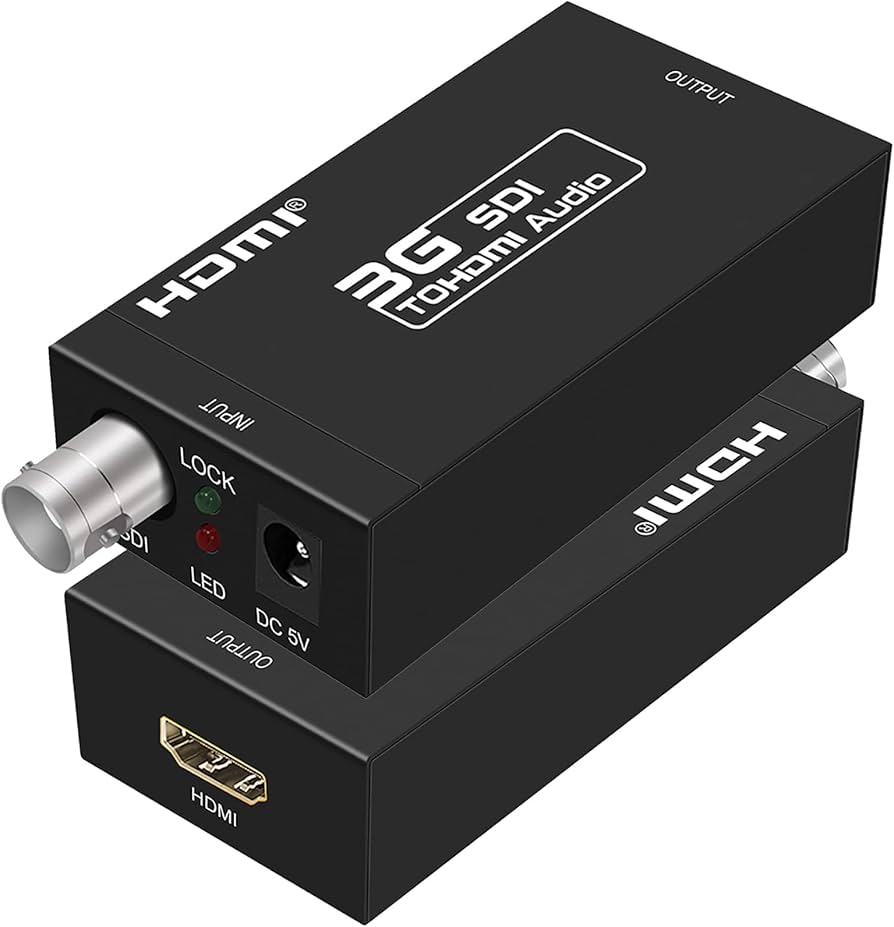 Amazon.com: HDMI Converter Adapter - Mini 3G SDI to HDMI for SD/HD