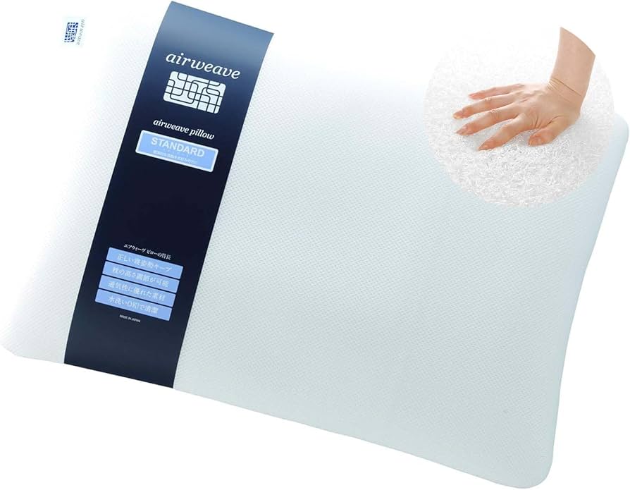 美品 エアウィーヴピロー S-LINE 専用バッグ付airweavepillow 楽天市場