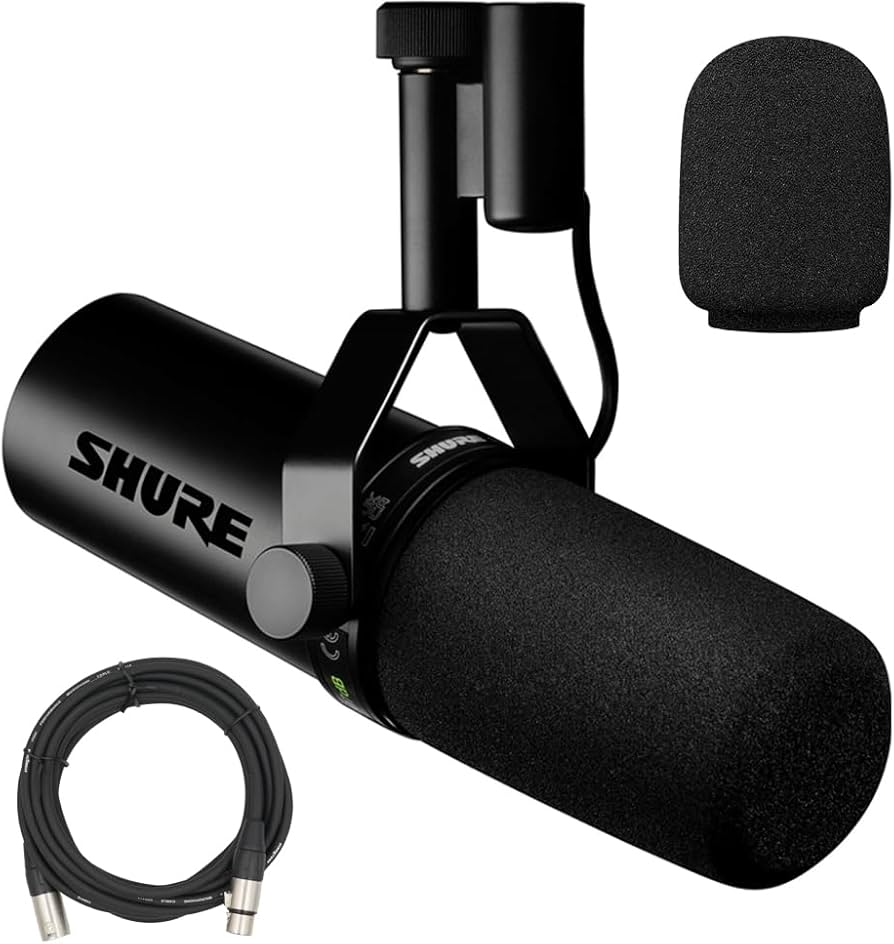 Amazon.co.jp: Shure SM7dB ダイナミックボーカルマイク プリアンプ