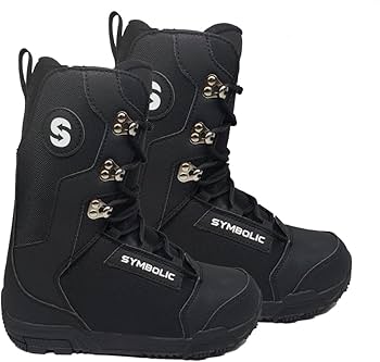 Amazon.com : Symbolic Forum UL Black Snowboard Boots Men Women 6 7