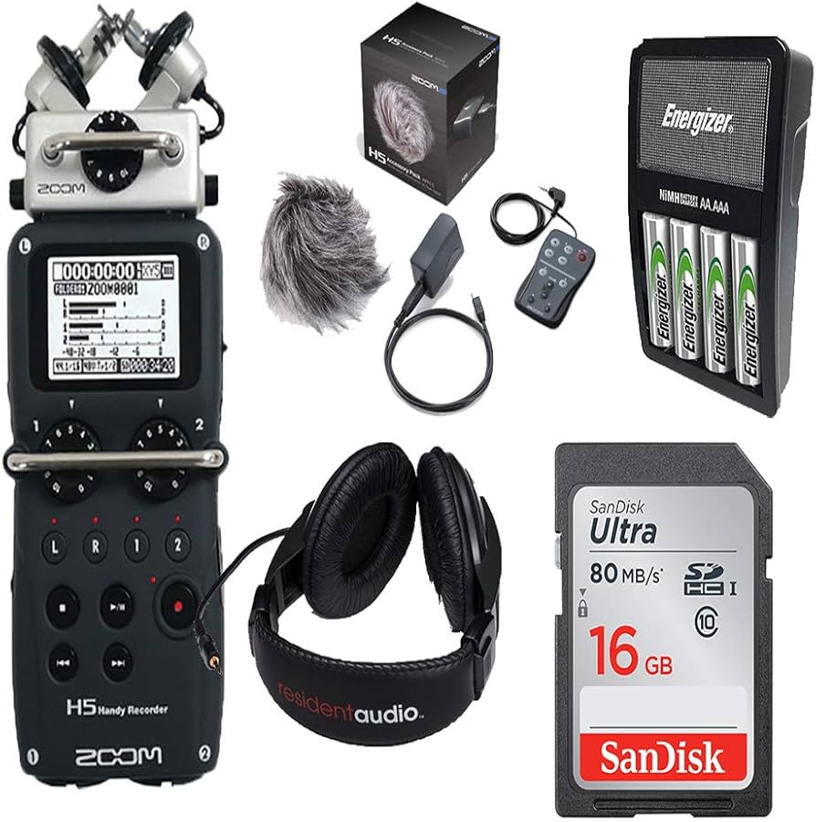 Amazon.com: Zoom H5 Handy Recorder Four-Track Portable Recorder