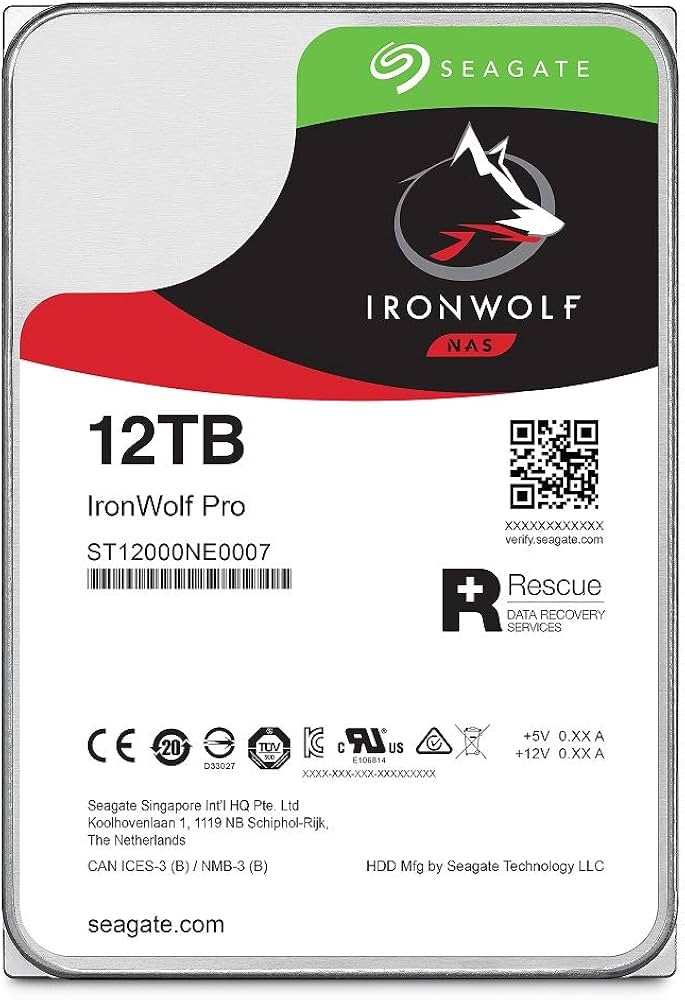 Amazon | Seagate IronWolf Pro 3.5