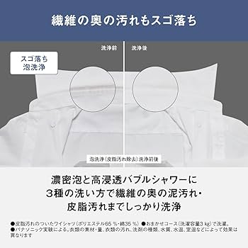 Amazon | パナソニック ドラム式洗濯乾燥機 幅63.9cm 洗濯11kg/乾燥6kg