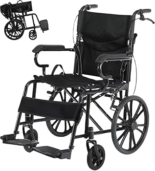 Amazon | lalairodori 車椅子 折畳み 軽量 コンパクト 介助用 車いす