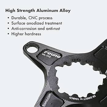 Amazon | DJC バイク GXP チェーンリング アダプター スパイダー