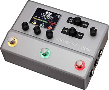 Amazon | LINE6 HX Stomp Silver ギター・プロセッサー HELIXシリーズ