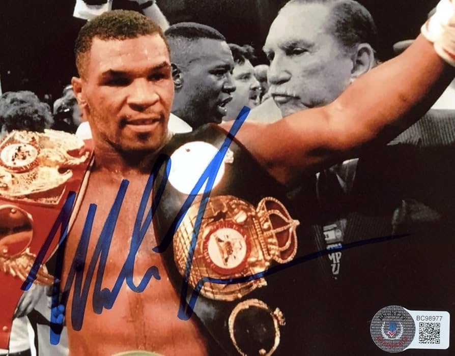 Amazon.co.jp: マイク・タイソン 直筆 サイン 入り 8×10 ポスター