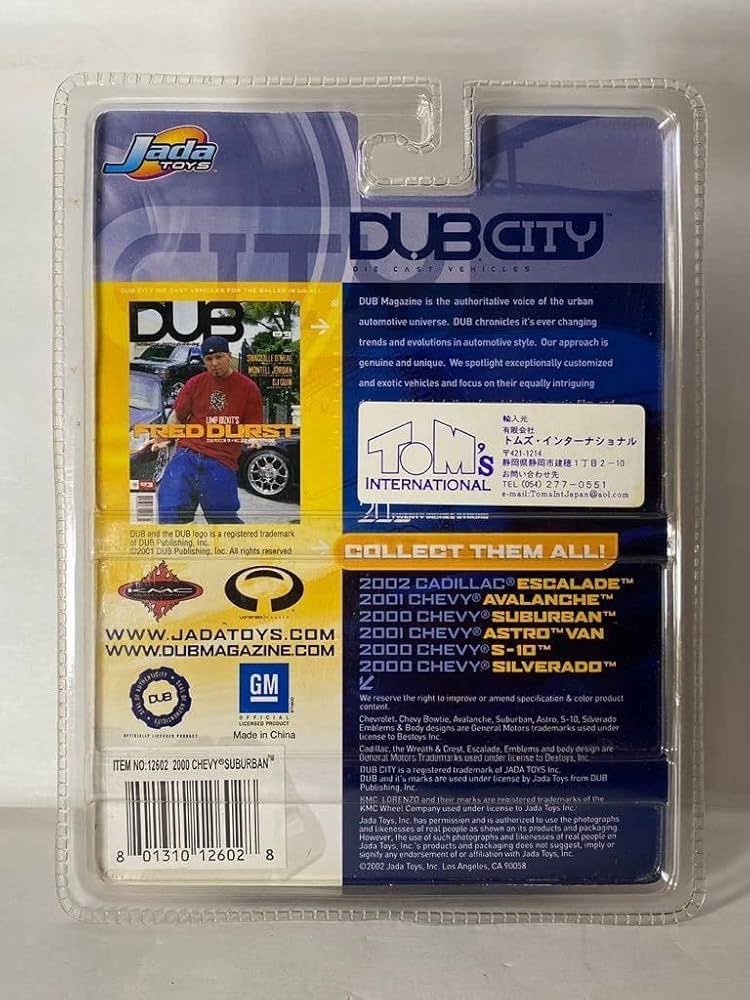 Amazon | JADA 1/64 DUB CITY 2000 CHEVY SUBURBAN シェビー