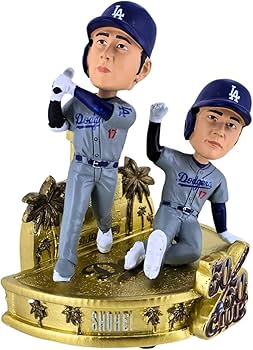 Amazon.co.jp: 大谷翔平 ドジャース バブルヘッド人形, 50/50記念