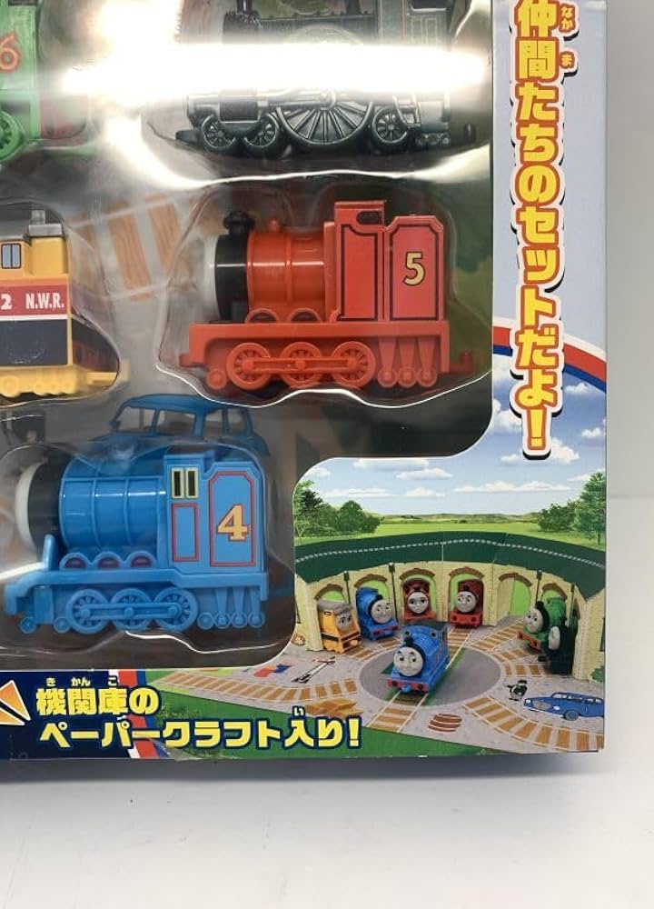 Amazon.co.jp: きかんしゃ トーマス 機関車トーマス ティドマス機関庫