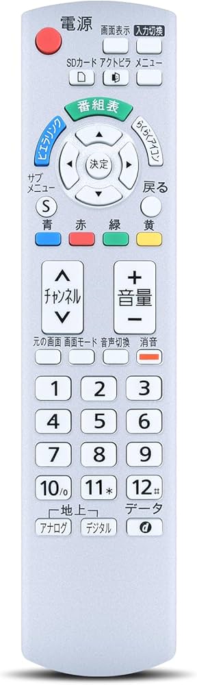Amazon | テレビリモコン N2QAYB000327 for パナソニック Panasonic