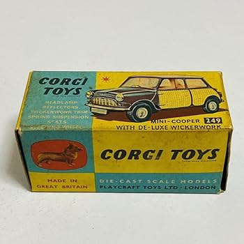 Amazon.co.jp: CORGI TOYS コーギートイズ 249 MINI-COOPER WITH DE