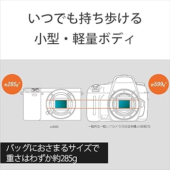 Amazon | SONY(ソニー) ミラーレス一眼 α6000 ボディ グラファイト