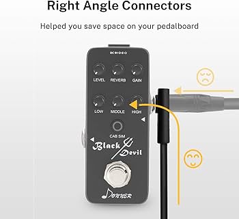 Amazon | Donner 15cm パッチケーブル ギターエフェクター用 ブラック