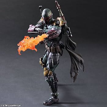 Amazon.co.jp: STAR WARS VARIANT PLAY ARTS改 ボバ・フェット PVC製