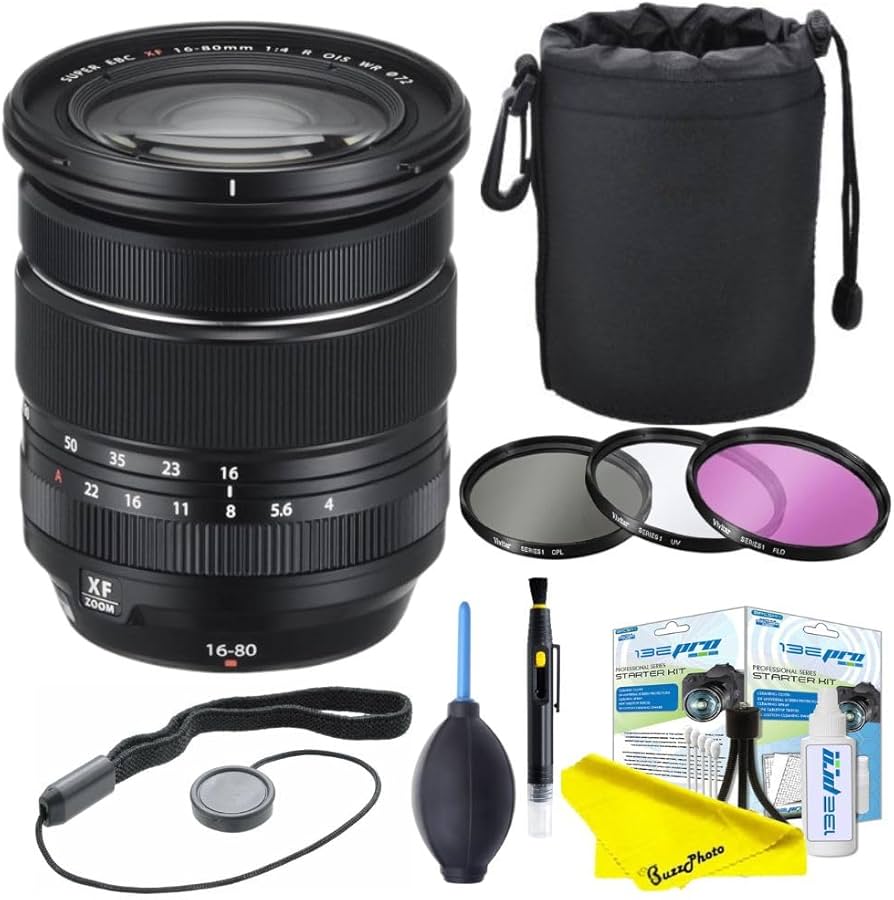 Amazon.com : Fujifilm Fujinon XF 16-80mm F4 R OIS WR Lens with
