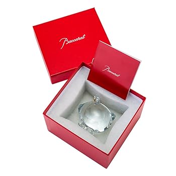Baccarat クリスタルオサル置物 Baccarat クリスタルガラス 猿の置物